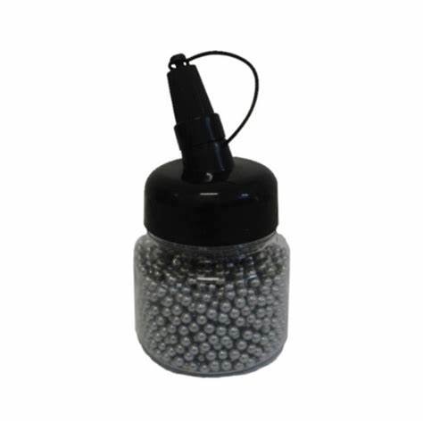 BALLISTIC STEEL BB's BLACK 4.5MM 1500 PC