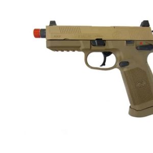 FNX-45 TACTICAL METAL SLIDE GAS BLOW BACK AIRSOFT PISTOL TAN