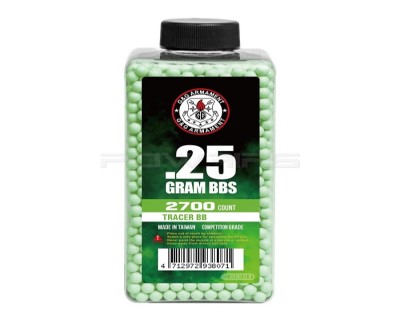 G&G TRACER BBs 6MM .25g 2700PC G-07-265