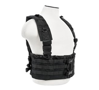 NC STAR AR CHEST RIG BLK CVARCR2922B