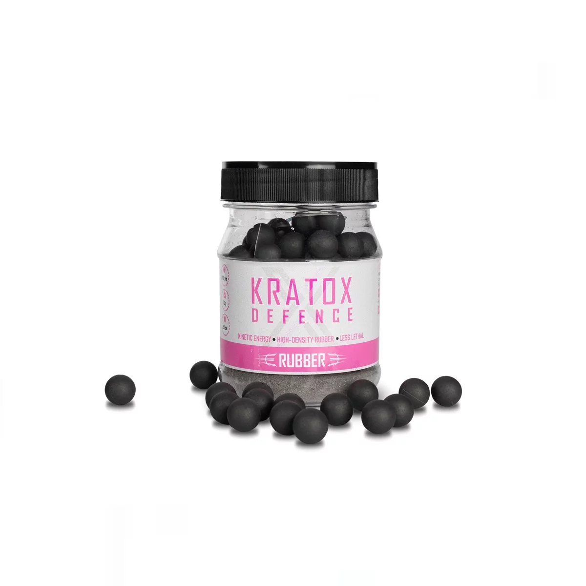 KRATOX RUBBER BALLS .50 CAL 100PK