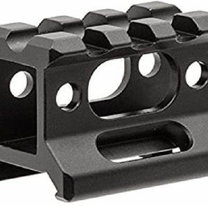UTG MT-RSX1S SPORTING TYPE HIGH 			 PROFILE SUPER SLIM FULL SIZE RISER MOUNT			 1" HIGH 3 SLOTS