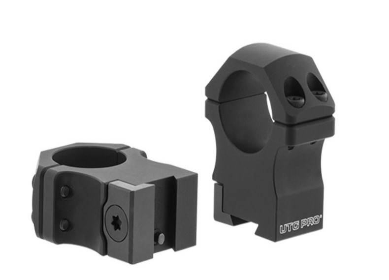 UTG RDU012520 SCOPE RINGS 1" HIGH PROFILE DOVETAIL