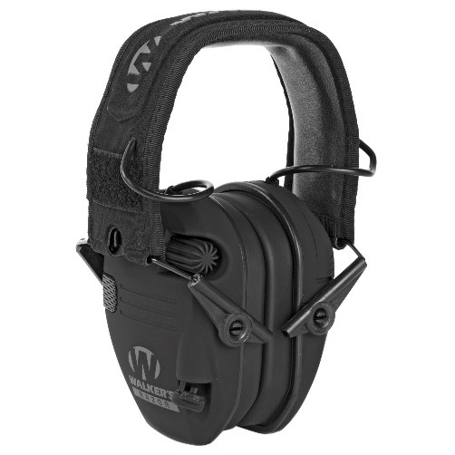 Walkers Razor Slim Electronic Muffs - Black