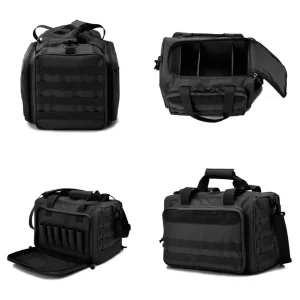 GEN MULTI-COMPARTMENT RANGE BAG BLK FDE