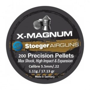 STOEGER PELLET X MAGNUM 5.5MM 200PC 17.13GR