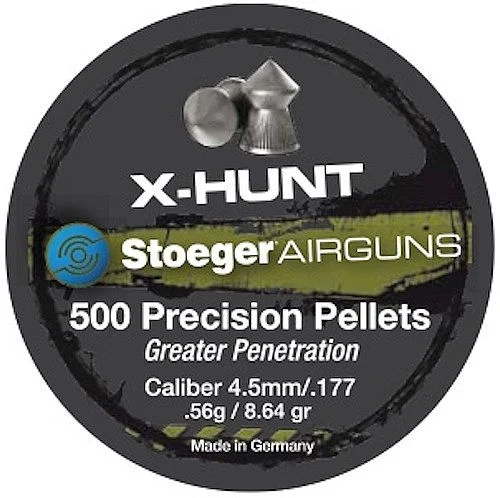STOEGER PELLETS X HUNT 4.5MM 500PC 8.64GR